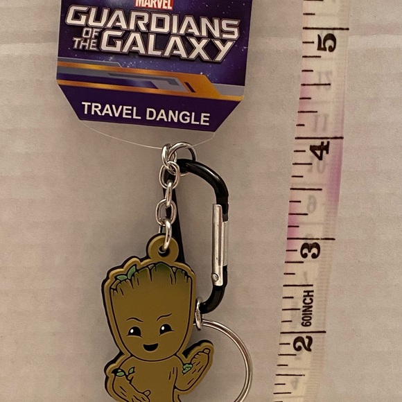 Marvel Guardians of the Galaxy Baby Groot Travel Dangle,  Charm, Luggage Tag - Picture 4 of 6